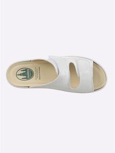 Franken-Schuhe Мюли Pantolette in ecru