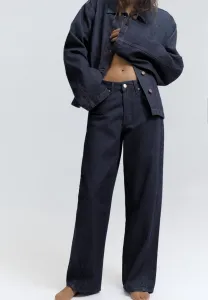 Бочка с широкой ногой Pull&Bear, Dark Blue