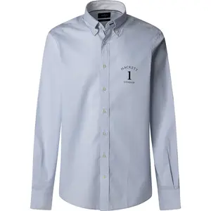 Рубашка с длинным рукавом Hackett Heritage Fine, синий