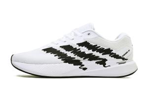 Adidas Дурамо RC амортизирующие и дышащие низкие кроссовки унисекс белый черный