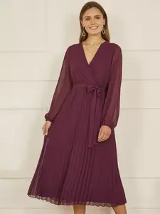 Платье Yumi Pleated Wrap