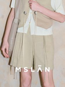 Шорты женские Mslan дышащие, хаки