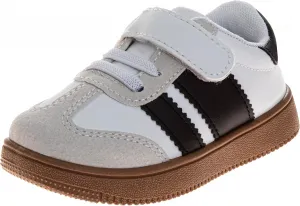 Детские кроссовки Josmo Boy для мальчиков - легкие с застежкой, повседневные - (для малышей, детей младшего и старшего возраста), белый