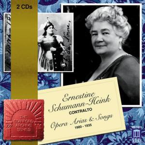 CD диск Schumann-Heink, Ernestine: Arias & Songs