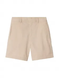 Шорты из смесового хлопка BURBERRY KIDS, нейтральный