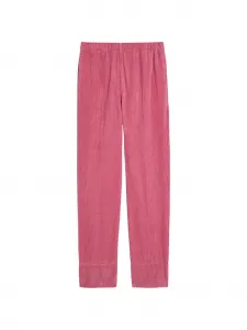 Прямые брюки из вельвета Padow American Vintage, розовый