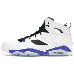 Кроссовки Jordan Flightclub 91 White Hyper Royal Black, белый/синий
