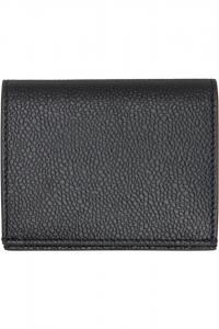 Двойной держатель для карт с зернистой текстурой Thom Browne, черный