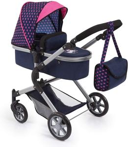 Bayer, Кукольная коляска City Neo темно-синего цвета, 18154AA