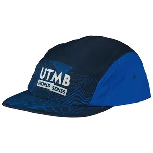 Бейсболка Buff  5 Panel Go UTMB, синий