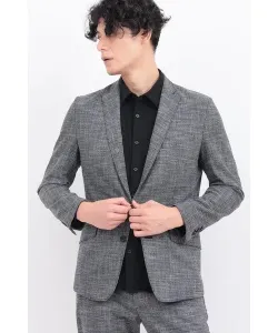 Жакет ZERO от TORNADO MART Slub Stretch, цвет Black