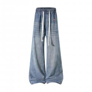 Джинсы Unisex Moderate Straight Fit WARRIOR, vintage синий[fleece-lined]