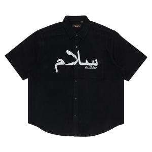 Фланелевая рубашка с короткими рукавами Supreme x UNDERCOVER, цвет Черный