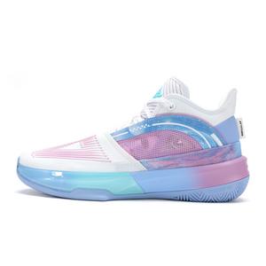 Баскетбольные кроссовки женские с низким верхом, цвет белый/светло-фиолетовый Peak