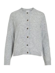 Вязаный кардиган VILA, светло-серый