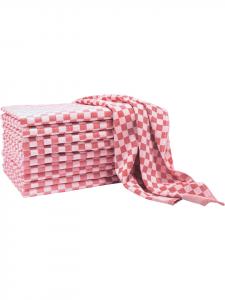 Erwin Müller Хлопковые жаккардовые кухонные полотенца, 10 штук, красного цвета