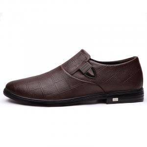 Eminu Мужские повседневные туфли мужские низкие черно-коричневые, цвет Brown