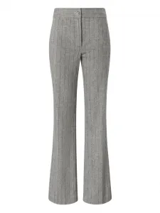Брюки в полоску Genny, серый