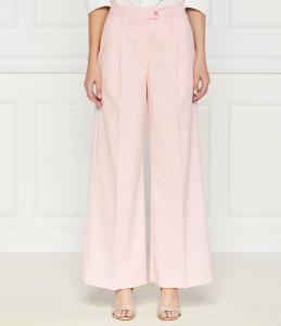 Брюки Liu Jo flare fit, пудрово-розовый