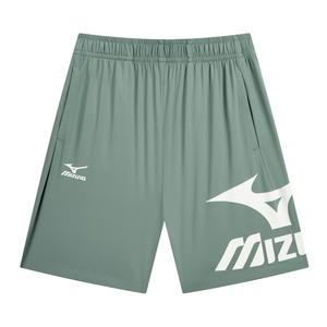Детские шорты Mizuno, зеленый