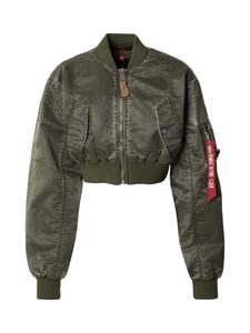 ALPHA INDUSTRIES Куртка межсезонная 'MA-1' в цвете Olive