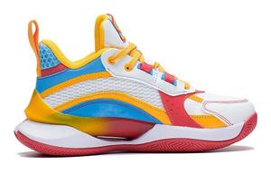 Баскетбольные кроссовки Pioneer Spirit TEAM2.5 для детей GS Mid-top Standard White/red Flame Red Lining Young