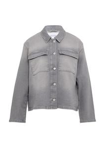 Демисезонная куртка comma casual identity, Grey denim