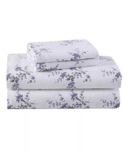 Наборы простыней из хлопковой фланели Laura Ashley, фиолетовый