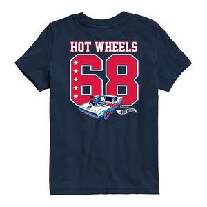 Футболка с принтом americana для мальчиков 8-20 Hot Wheels, Navy