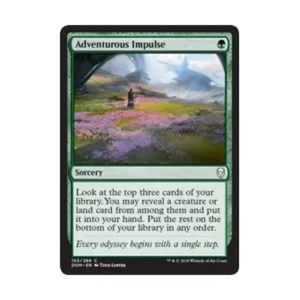 CCG Авантюрный импульс (C), MTG - Dominaria