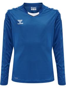 Футболка Hummel Trikot L/S Hmlcore Xk Poly Jersey L/S Kids, цвет TRUE BLUE