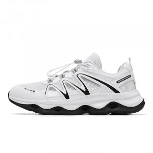 Кроссовки мужские для трейлраннинга и альпинизма с амортизацией и вентиляцией низкие Jordan White/Lightning Gray