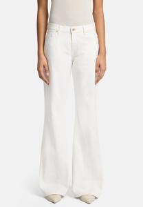 Расклешенные джинсы 7 for all mankind, белый