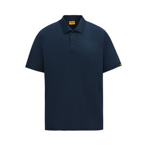 Футболка поло мужская CAT, темно-синий