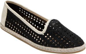 Лоферы Jack Rogers Conwell Slip On - Nubuck, цвет Black/Ivory