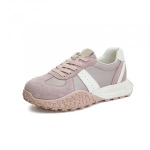 Износостойкие легкие низкие повседневные туфли для женщин, увеличивающие рост MOMGOG, Pink