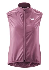 Функциональный жилет Gonso "PEZZOLINA", женский жилет, дышащий велосипедный жилет, легкий ветровой жилет, плотно прилегающий, фиолетовый