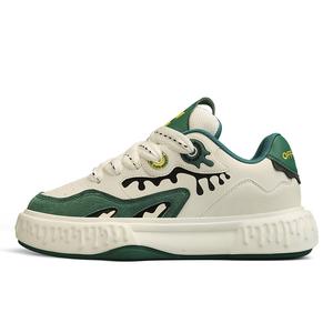 Против скольжения и износостойкие балансировочные низкие кеды для скейтбординга мужские бежевые OFF-WIERAH