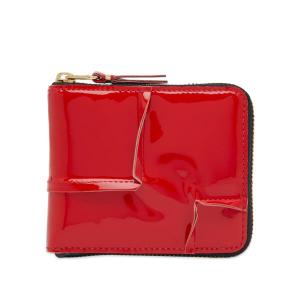 Кошелек Comme des garçons sa7100rh с обратным краем Comme Des Garçons Wallets, красный