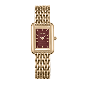Часы Olivia Petite Gold Burgundy Burker