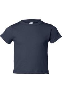 Футболка из хлопкового джерси для малышей Rabbit Skins, темно-синий