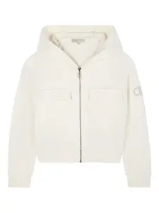 Толстовка на молнии с капюшоном Michael Kors Kids, нейтральный