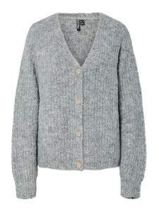 Вязаный кардиган PIECES PCCLEO, Mottled Grey