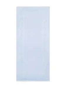 Шарф с жаккардовым цветочным и пейсли узором Etro, синий