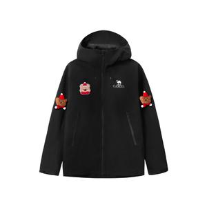 Ветровка All weather Waterproof, Windproof, Thermal, Cold Resistant Unisex CAMEL, phantom черный