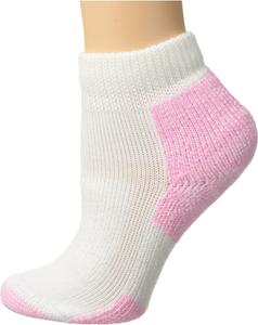 Mini Crew для ходьбы на длинные дистанции, одна пара Thorlos, белый/розовый