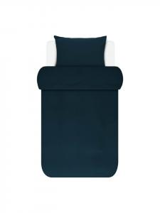 Постельное белье Valka в цвете Indigo Blue Essenza, 200x200 (2x 80x80 см)