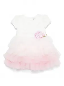 Ярусная юбка Monnalisa, розовый