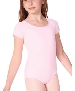 Купальник с коротким рукавом "Будущая звезда" Capezio, Pink