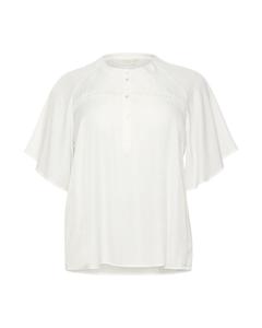 Блуза KAFFE CURVE Tilla, белый
